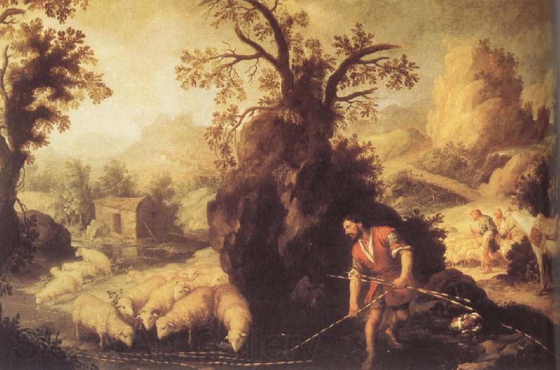 Bartolome Esteban Murillo Jacob sheep were Qiaoji